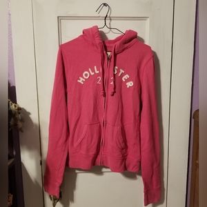 Hollister Pink Girls Hoodie Jacket!